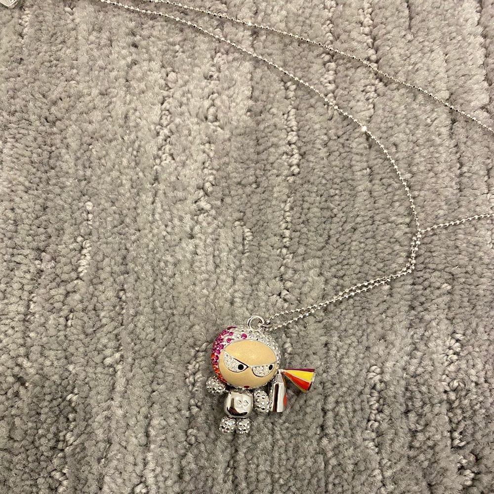 Long Swarovski necklace